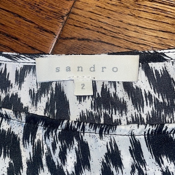 Sandro Animal Print Sheath Dress - Picture 3 of 5